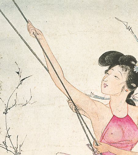 武陟-胡也佛的仕女画和最知名的金瓶梅秘戏图